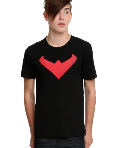 nightwing t shirt hot topic